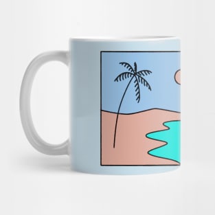 Comic Shoreline Mug